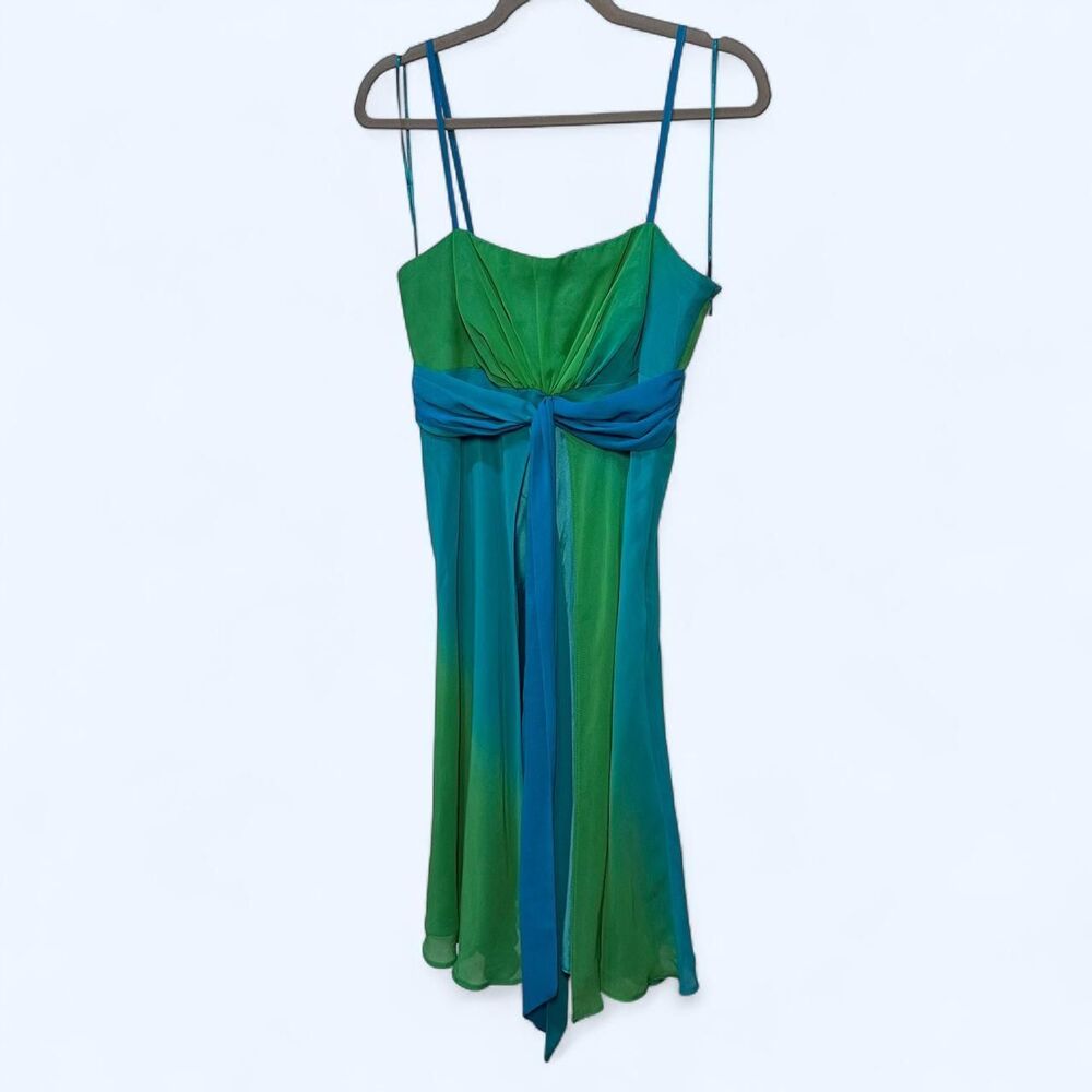 Debut Women's Green and Blue Going-out-dresses